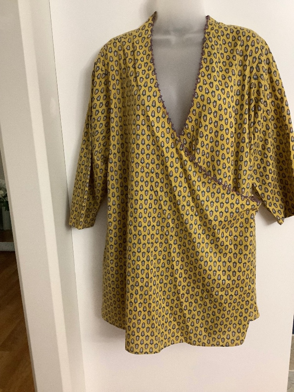 April Cornell Cotton Wrap Top XXL EXCELLENT CONDITION